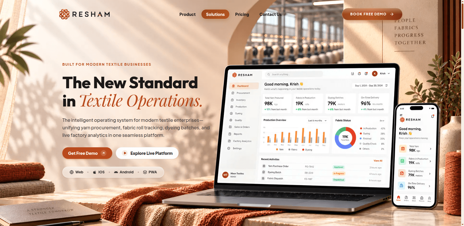 Resham: Enterprise Textile ERP